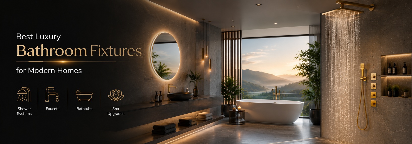 Best Luxury Bathroom Fixtures Modern Homes